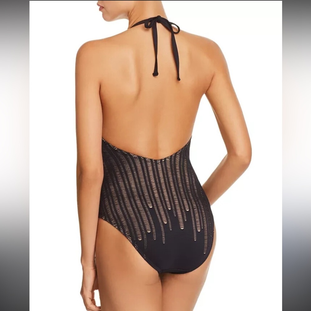 Super rare and unique “Run For It” Plunge Kenneth Cole swim piece EUC - Picture 6 of 14